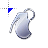 MW2 Gloss Grenade emblem.cur Preview