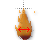 flame cursor(horizontal) by KT6.ani Preview