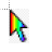 Cursor with Rainbow.cur Preview
