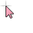 baby pink cursors.cur Preview