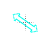 Cyan Diagonal Resize 1.cur