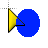my-mouse-pointer-blue-y-yellow.cur Preview
