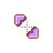 Diagonal Resize 1  Purple Donut UL .cur