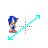 Sonic Diagonal 2.cur Preview