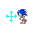 Sonic Move.ani Preview