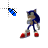 Sonic 3D Handwriting.cur Preview