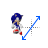 Sonic 3D Diagonal 2.cur