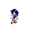 Sonic 3D Move.ani Preview