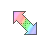 Transparent Rainbow Animated Diag2.ani