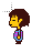 Undertale Frisk Working in Background.ani Preview