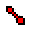 Diagonal 1 resize pixelated red.cur