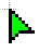 Normal pixelated green.cur