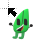 3D Leafy Cursor.cur Preview