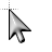 White polished Metal cursor.cur Preview