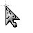 Crashed metal cursor .cur