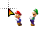Mario & Luigi Working.ani Preview