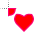 crazy running heart cursor.ani Preview