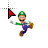 Luigi 3DS Person.cur