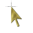 3D Dark Gold Pointer.cur