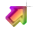 Left parallel, transparent center rainbow.ani Preview