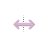 Espeon Horizontal Resize Cursor .cur