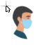 Wear your face mask cursor.cur HD version