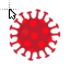 red corona virus.cur HD version