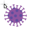 purple corona virus.cur HD version