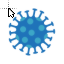 blue corona virus.cur HD version