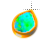 left blue-green opal in gold.cur Preview