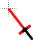 Red laser sword.cur Preview