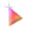 Right Rainbow Gem Triangle Transp.cur