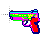 Rainbow gun.cur