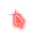 Neon red cursor.cur Preview