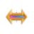 Flowing Rainbow Gold Hor Resize.ani Preview