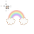 Cloud Cloudy Rainbow uwu.cur Preview