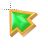 Right Emerald in gold arrow 1.cur