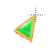 Left Emerald in Gold triangle 2.cur Preview