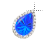 Left Blue Sapphire in diamonds.cur