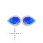 Blue Sapphire in Diamonds Horizontal.cur Preview