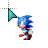 Sonic Working.ani Preview