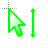 ARGs cursor green vertical.cur Preview