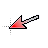 Red Cursor (Black) (Link).cur Preview