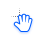 handgrab blue.cur Preview