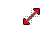 Red Windows 7 Aero diagnal 2.cur Preview