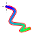 Wavy colour cursor normal.cur HD version