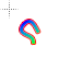 Wavy colour cursor link.cur HD version