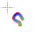 Wavy colour cursor link.cur