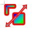 Colour square diagnoal resize 2.cur HD version