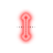 Vertical Resize (Neon Red).cur Preview